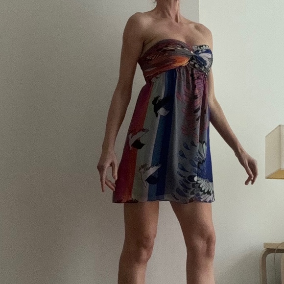 Tibi silk mini dress size 2 - Picture 3 of 10